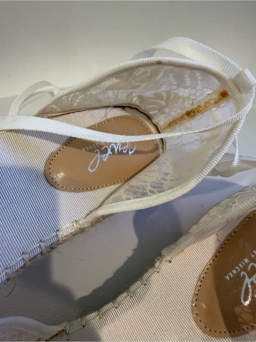 Jewel Badgley Mischka lace covered